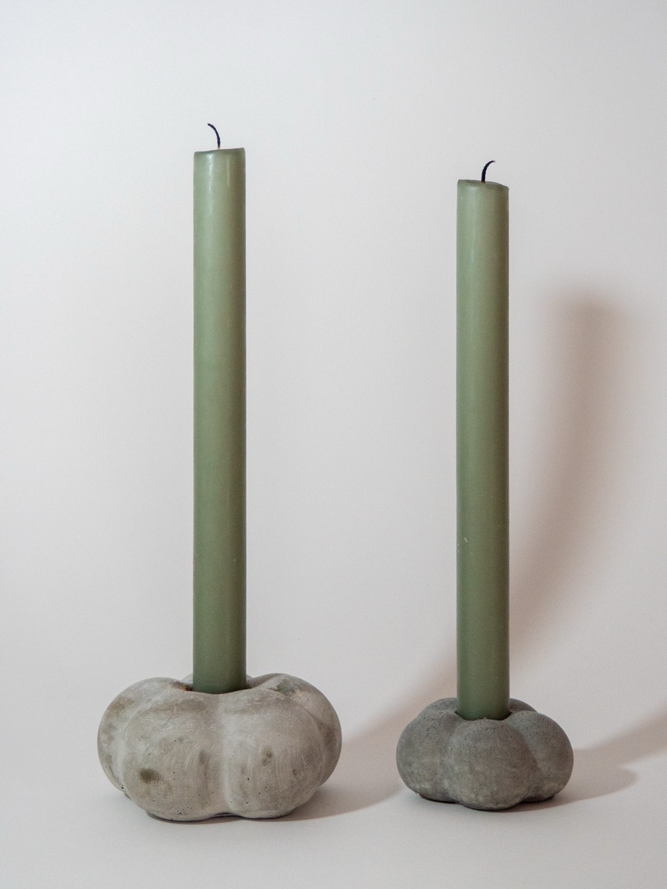 Bougeoir Béton Gris